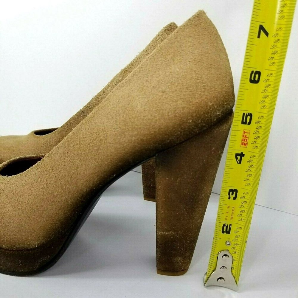 Rachel Comey Size 9.5 Platform Heels Leather Shoes - Picture 7 of 8